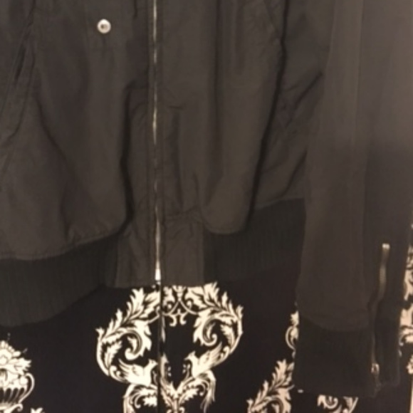 Diesel Light Black Bomber Zip Jacket - Picture 4 of 5